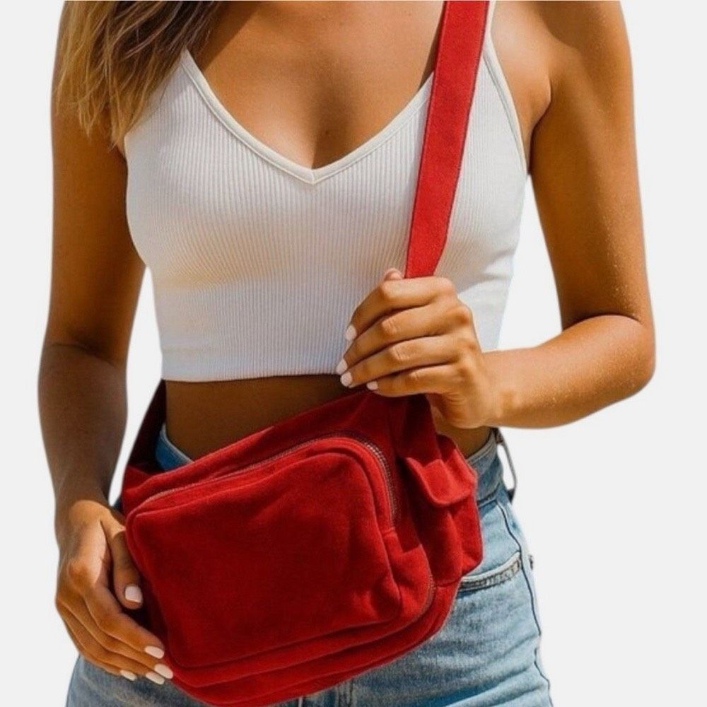 🔥NOT AVAILABLE 🔥Free People Siren Suede Shoulder Bag
